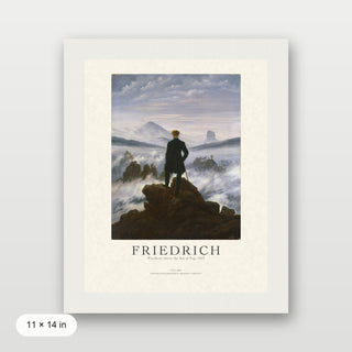 Friedrich - Wanderer Above the Sea of Fog P1