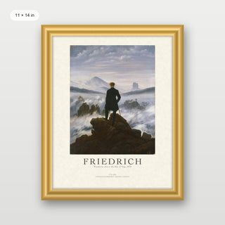Friedrich - Wanderer Above the Sea of Fog P1