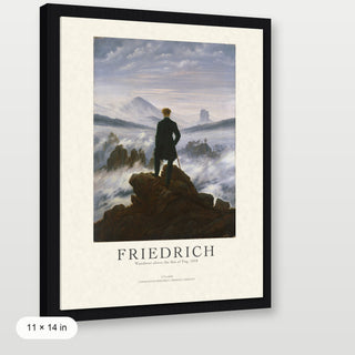 Friedrich - Wanderer Above the Sea of Fog P1