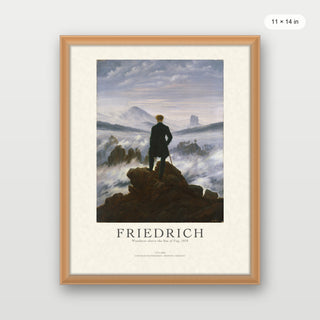 Friedrich - Wanderer Above the Sea of Fog P1