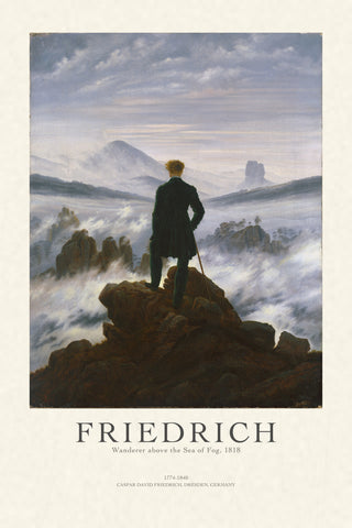 Friedrich - Wanderer Above the Sea of Fog P1