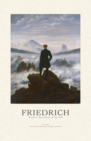 Friedrich - Wanderer Above the Sea of Fog P1