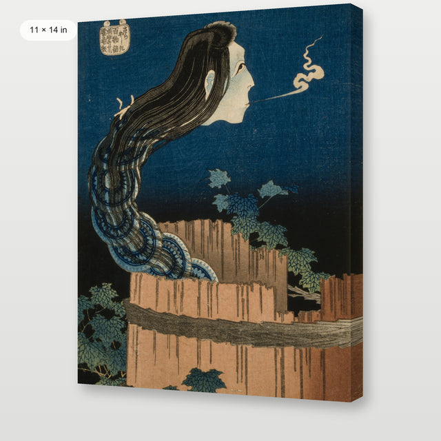 Hokusai - The Mansion of the Plates, Gallery Wrap