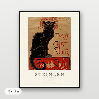 Steinlen - Tournée du Chat Noir