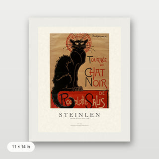 Steinlen - Tournée du Chat Noir
