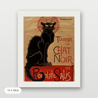 Steinlen - Tournée du Chat Noir