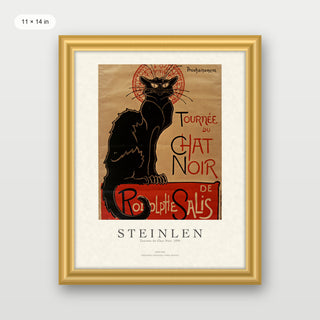 Steinlen - Tournée du Chat Noir