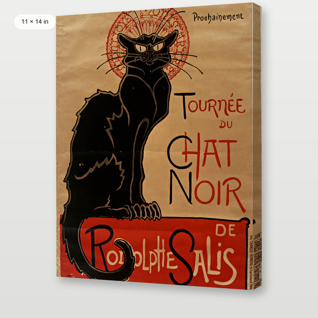 Steinlen - Tournée du Chat Noir, Gallery Wrap