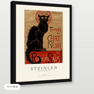 Steinlen - Tournée du Chat Noir