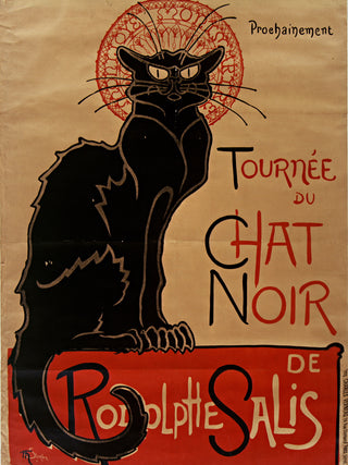 Steinlen - Tournée du Chat Noir