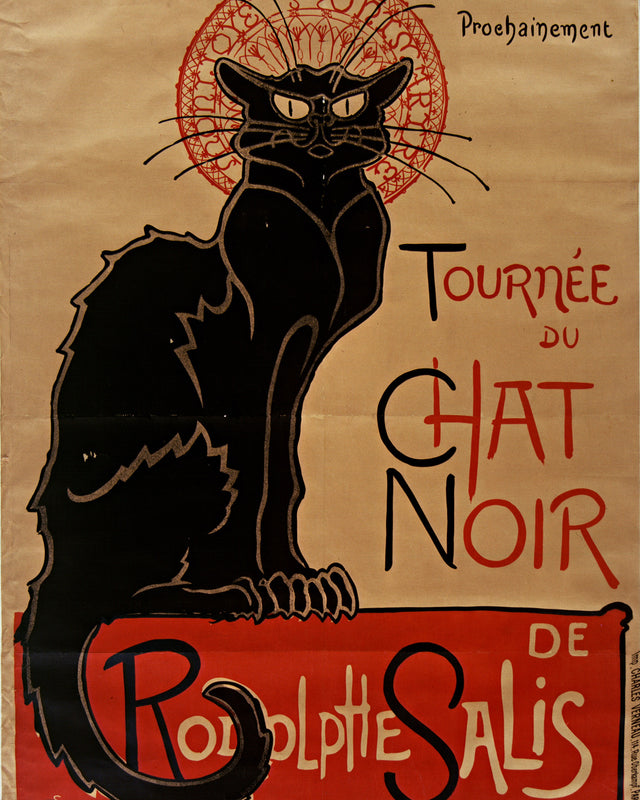 Steinlen - Tournée du Chat Noir, Full Bleed