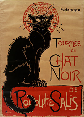 Steinlen - Tournée du Chat Noir