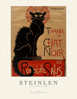 Steinlen - Tournée du Chat Noir