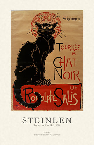 Steinlen - Tournée du Chat Noir