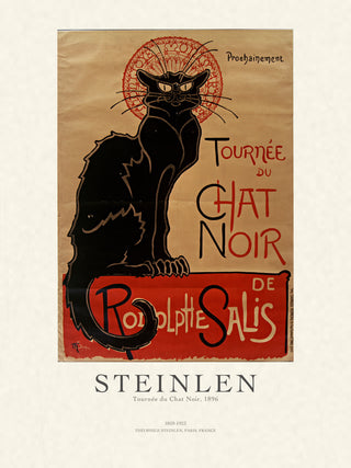 Steinlen - Tournée du Chat Noir
