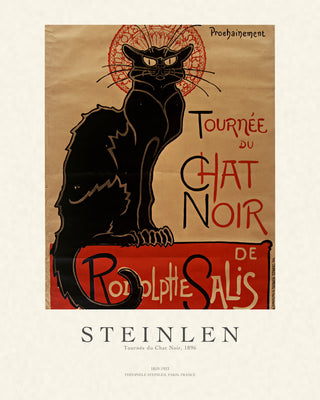 Steinlen - Tournée du Chat Noir