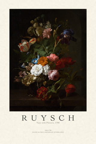 Ruysch - Vase with Flowers