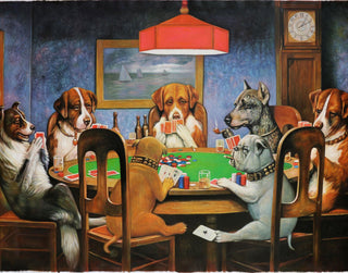 Coolidge - Dogs Playing Poker (A Friend in Need)