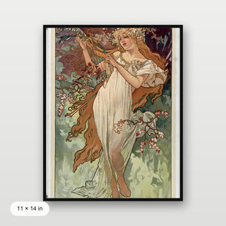 Mucha - Spring (The Seasons)