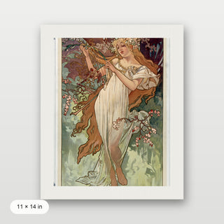 Mucha - Spring (The Seasons)