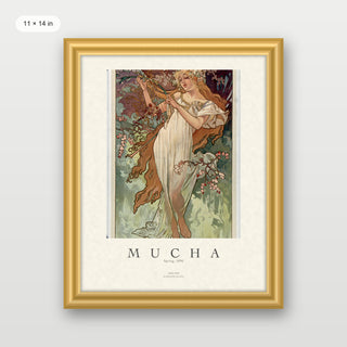 Mucha - Spring (The Seasons)