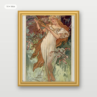 Mucha - Spring (The Seasons)