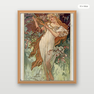 Mucha - Spring (The Seasons)