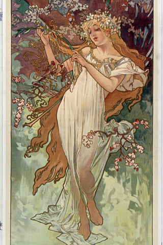 Mucha - Spring (The Seasons)