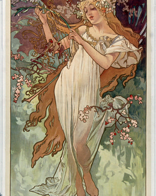 Mucha - Spring (The Seasons)