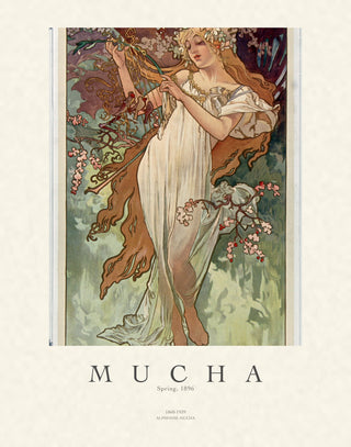 Mucha - Spring (The Seasons)