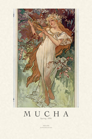 Mucha - Spring (The Seasons)