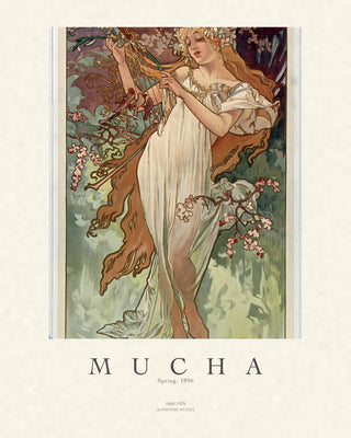 Mucha - Spring (The Seasons)