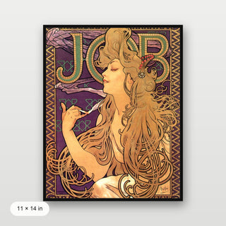 Mucha - Job Cigarettes Poster
