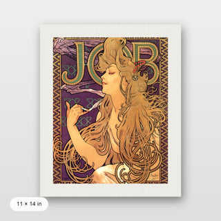 Mucha - Job Cigarettes Poster