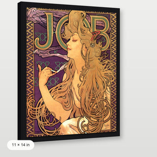 Mucha - Job Cigarettes Poster