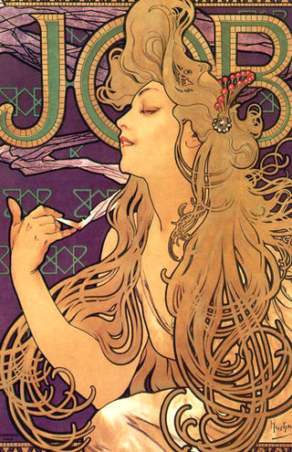Mucha - Job Cigarettes Poster