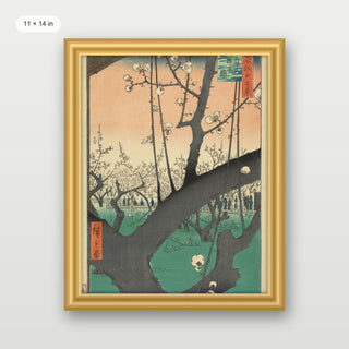 Hiroshige - Plum Garden, Kameido