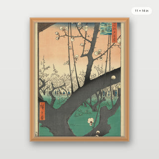 Hiroshige - Plum Garden, Kameido