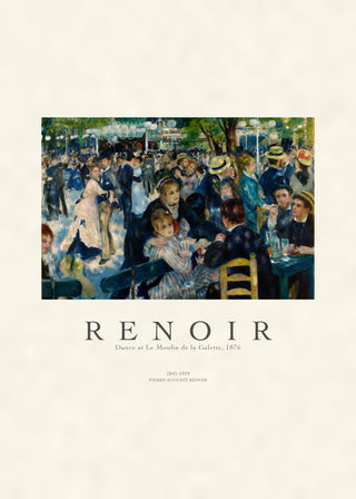 Renoir - Dance at Moulin de la Galette