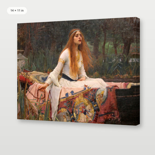 Waterhouse - The Lady of Shalott, Gallery Wrap