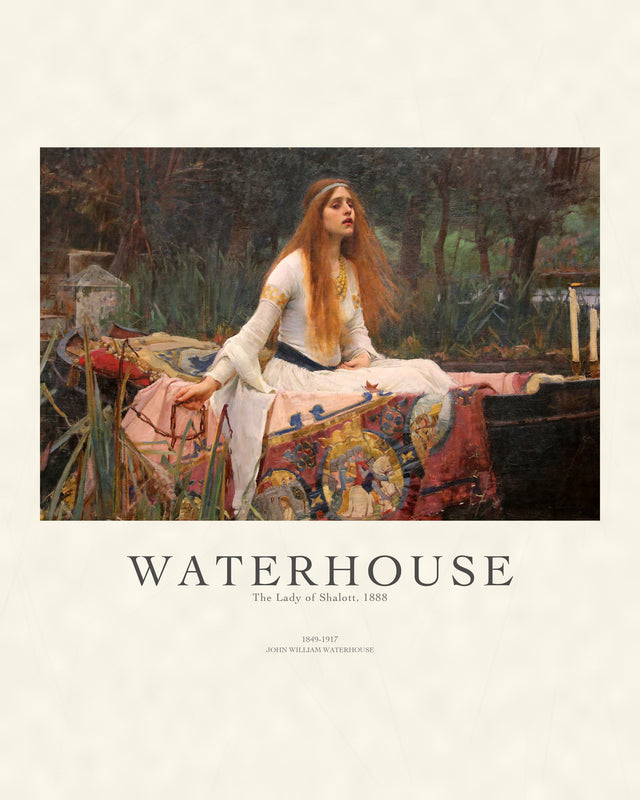 Waterhouse - The Lady of Shalott, Gallery Style