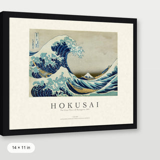 Hokusai - The Great Wave Off Kanagawa (Landscape)