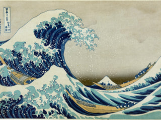 Hokusai - The Great Wave Off Kanagawa (Landscape)