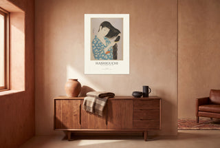 Hashiguchi - Woman Combing Her Hair