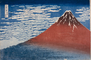 Hokusai - Red Fuji (Fine Wind, Clear Morning)