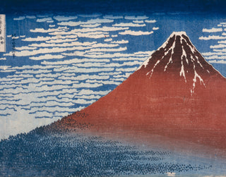 Hokusai - Red Fuji (Fine Wind, Clear Morning)