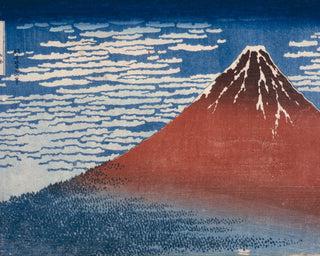 Hokusai - Red Fuji (Fine Wind, Clear Morning)