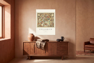 Cellarius - Harmonia Macrocosmica Celestial Chart
