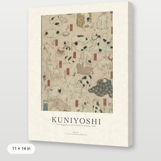 Kuniyoshi - Cats of the Fifty-three Stations