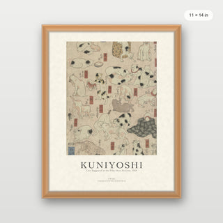 Kuniyoshi - Cats of the Fifty-three Stations